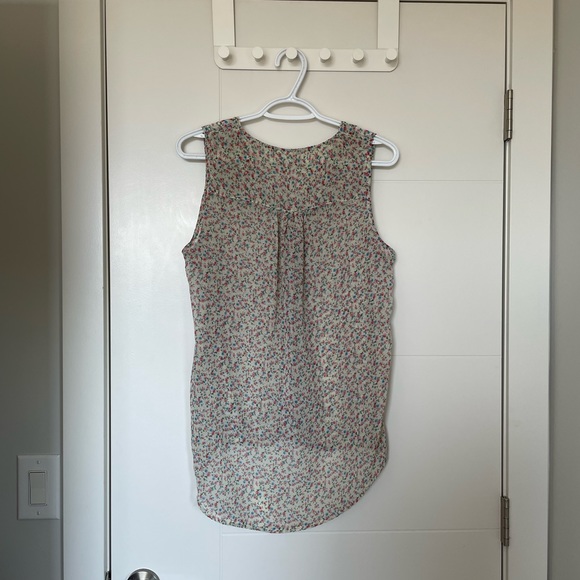 Only brand. Fits medium. Floral summer blouse. - Picture 2 of 3